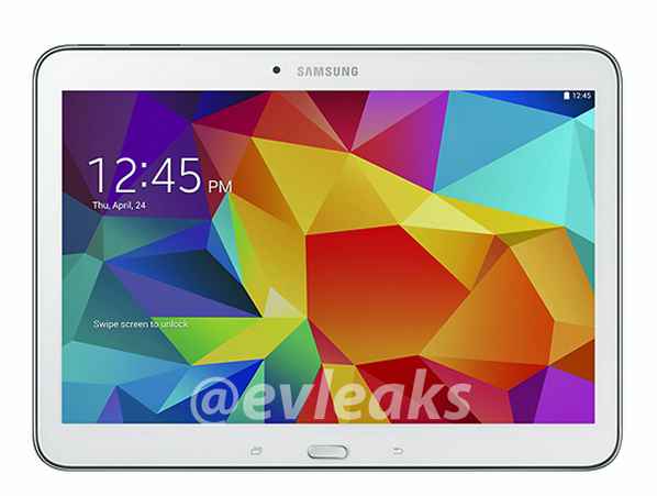 Samsung Galaxy Tab 4 : des visuels en fuite dévoilent le modèle 10,1 pouces 