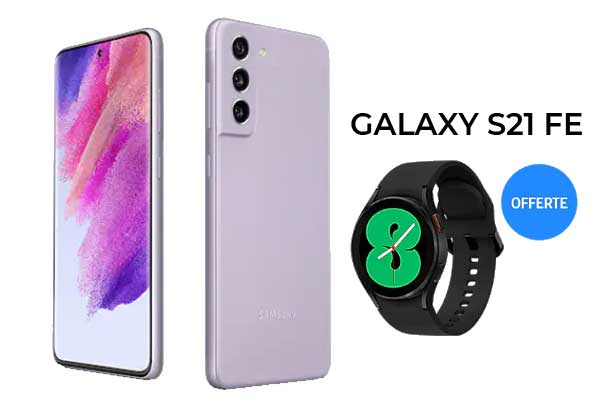 Galaxy S21 FE 5G : 110 € de remise immédiate + une Watch4 et un produit audio offerts