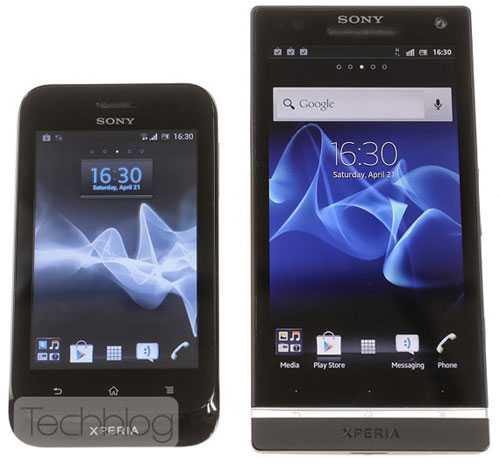 Sony ST21i Tapioca smartphone entrée gamme Android 4.0 ICS