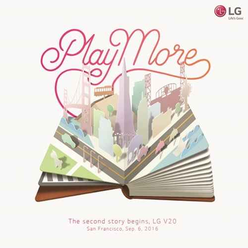 LG V20 : présentation confirmée pour le 6 septembre