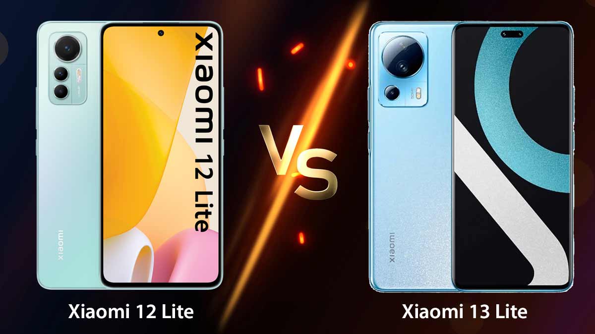 Xiaomi 13 Lite vs Xiaomi 12 Lite : les différences