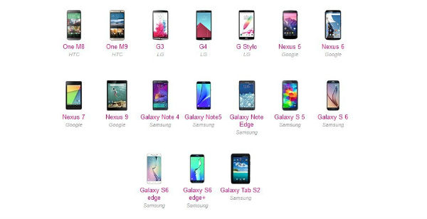 Android 6.0 Marshmallow : la liste des smartphones concernés publiée par T-Mobile