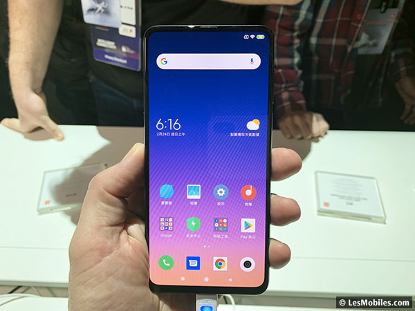 Xiaomi présente la version 5G du Mi MIX 3 (MWC 2019)