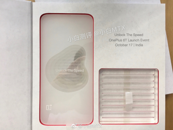 OnePlus 6T : il sera bien officiel le 17 octobre