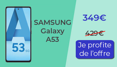 Promotion Samsung Galaxy A53