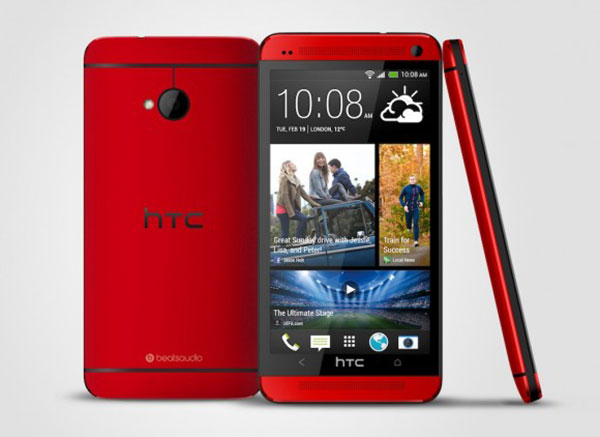 HTC One : une jolie version rouge pour le mois prochain, mais…