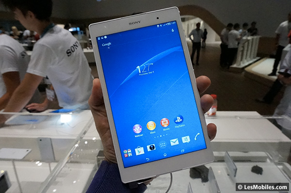 Sony officialise la petite tablette Xperia Z3 Tablet Compact (IFA 2014)