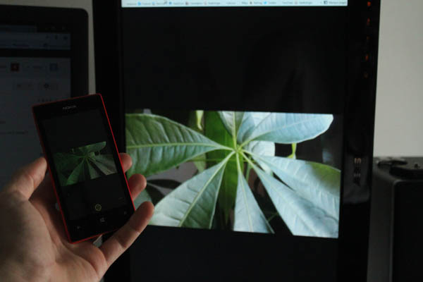Nokia Lumia 520 : photobeamer