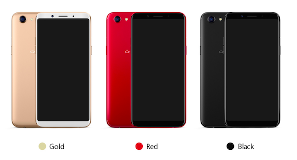 Oppo officialise le F5 aux Philippines