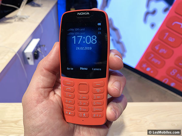 Nokia présente un nouveau feature phone : le Nokia 210 (MWC (2019)