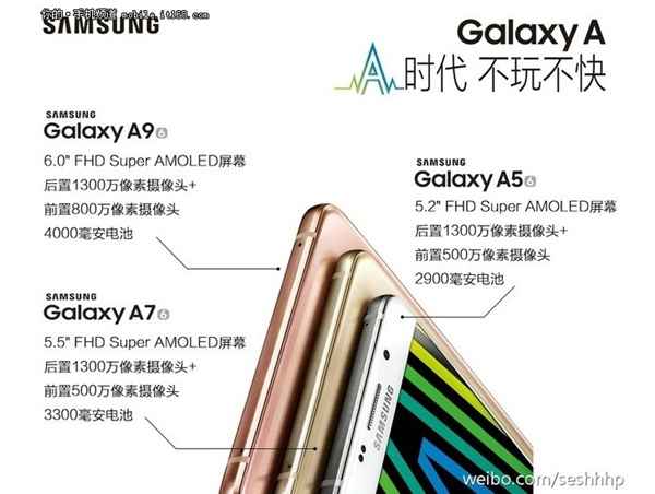 Samsung Galaxy A9 : le Coréen laisse échapper la fiche de présentation complète
