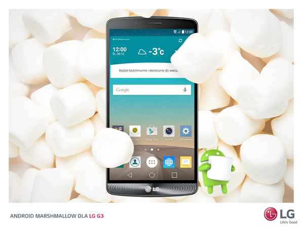 Le LG G3 commence à recevoir Android Marshmallow en Pologne