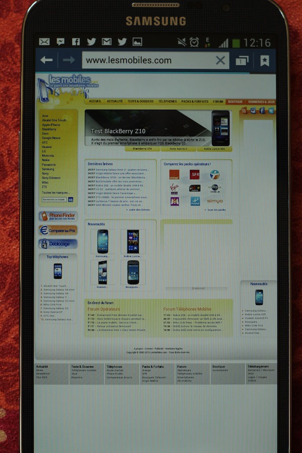 Samsung Galaxy Mega 6.3 écran 3
