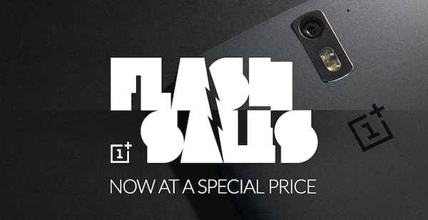 OnePlus One : des ventes flash à prix réduit toute la semaine