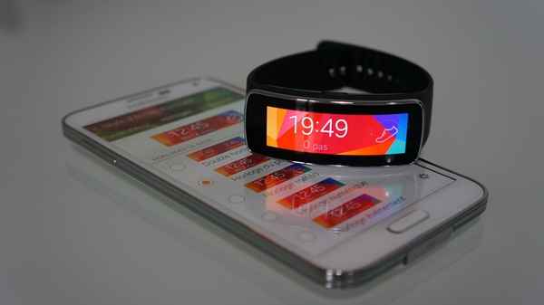 Samsung Gear Fit + Galaxy S5