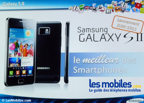 Le Samsung Galaxy S 2 débarquera en France en juin