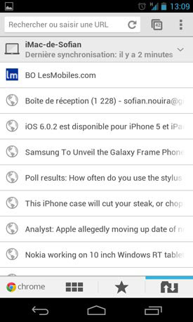 LG Google Nexus 4 : système d'exploitation + interface utilisateur + nouveautés d'Android 4.2 Jelly Bean 