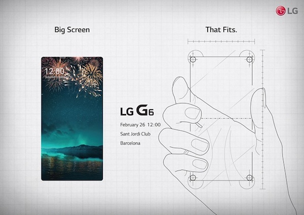 LG confirme le lancement du G6 à Barcelone
