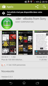 Sony Xperia M2 : Reader by Sony