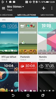 HTC Desire 626 interface