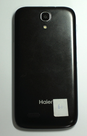 Haier Phone W757 dos