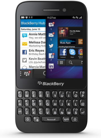 Le BlackBerry Q5 débarque en France