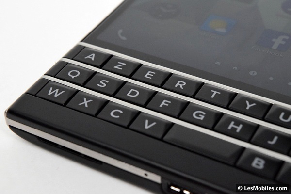 BlackBerry Passport : clavier