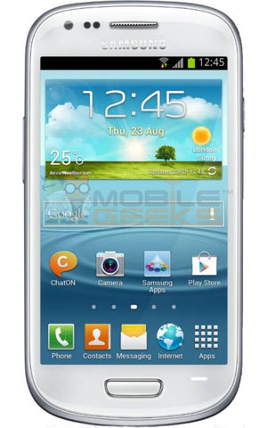 Samsung Galaxy S3 Mini GT-I8190 : les caractéristiques complètes en fuite + une nouvelle photo de presse