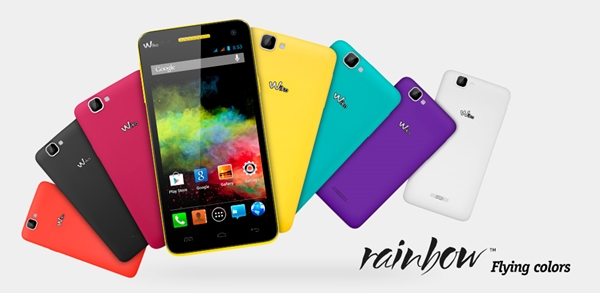 Wiko Rainbow: un smartphone milieu de gamme coloré