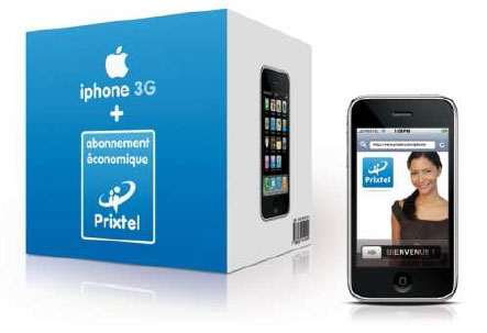 Le MVNO Prixtel propose l'iPhone 3G pour 49 €
