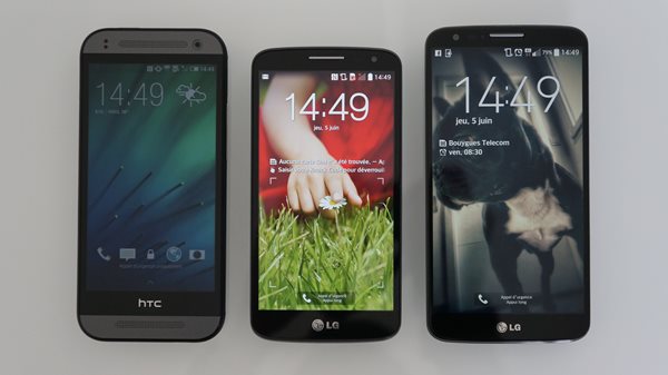 HTC One Mini 2, LG G2 Mini, LG G2
