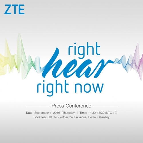 IFA 2016 : un tout nouveau smartphone à venir chez ZTE