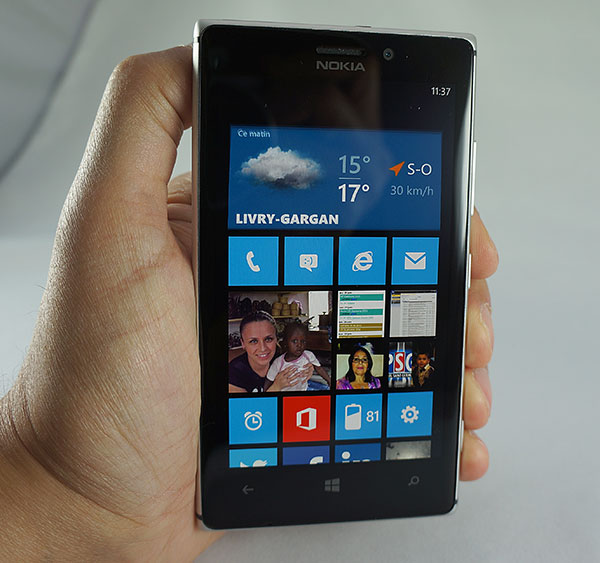 Nokia Lumia 925 : l?écran