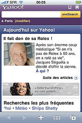 Yahoo! élargit son offre mobile