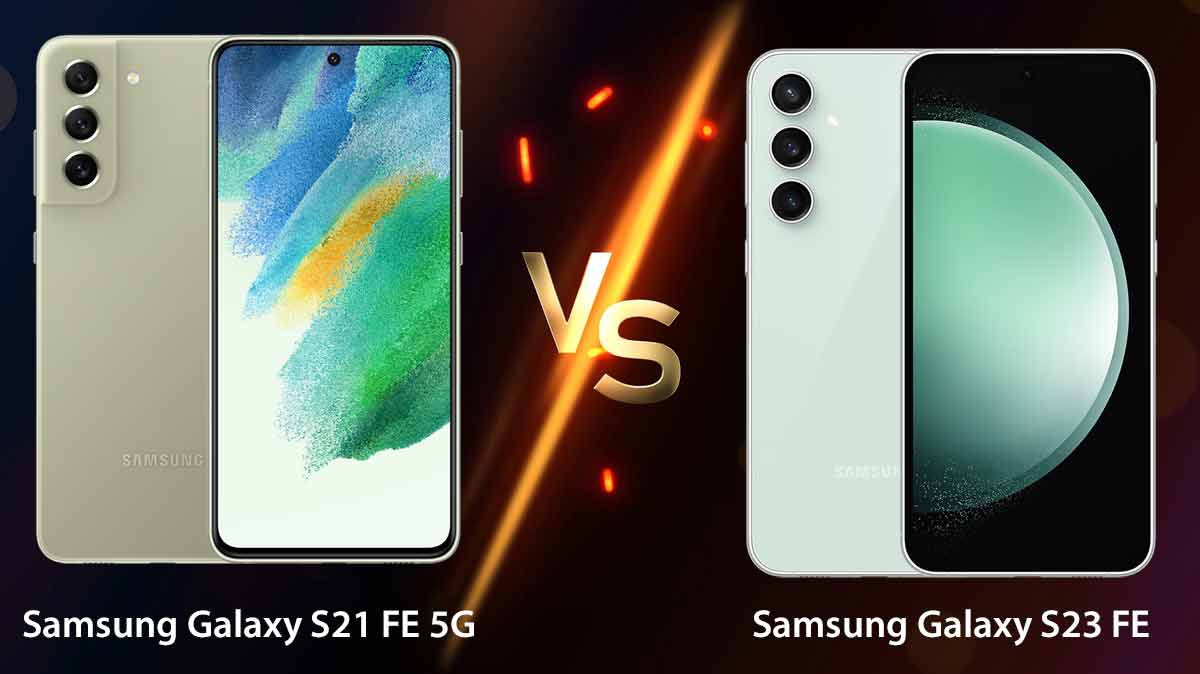 Samsung Galaxy S23 FE vs Galaxy S21 FE : les différences ?