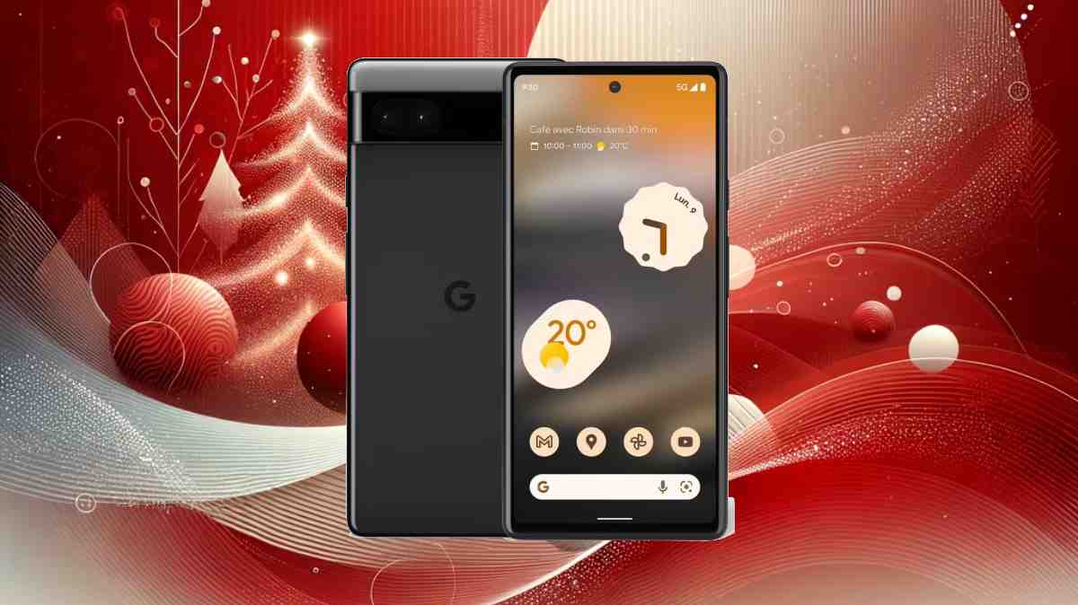 Google Pixel 6a : il s'invite pour Noël à moins de 300 € !