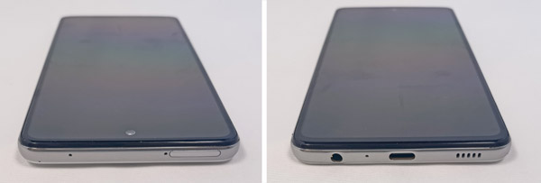 Connectique du Samsung Galaxy A52s