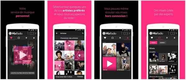 MixRadio débarque sur Android et iOS