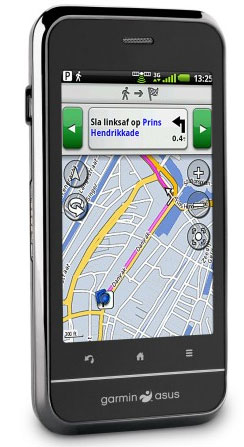 Garmin-Asus A10 : smartphone GPS (Android)