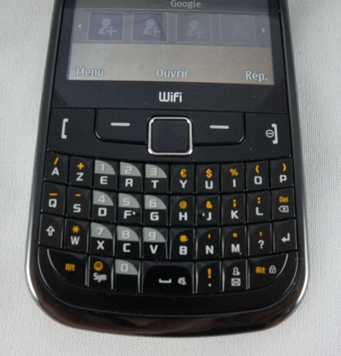 Samsung Ch@t 335 : clavier