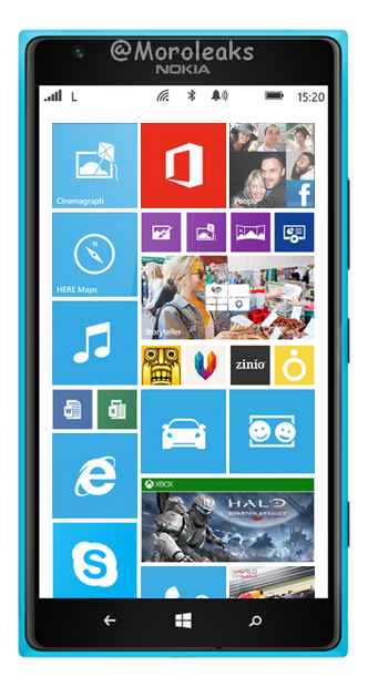 Nokia Lumia 1520 : un modèle cyan apparaît en ligne