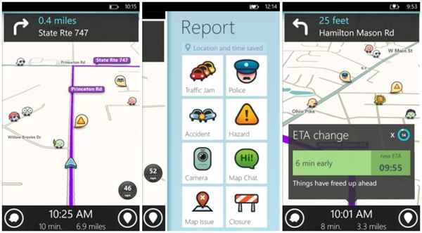 Waze est désormais disponible sur Windows Phone