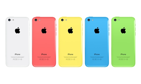 iPhone 5C - coloris