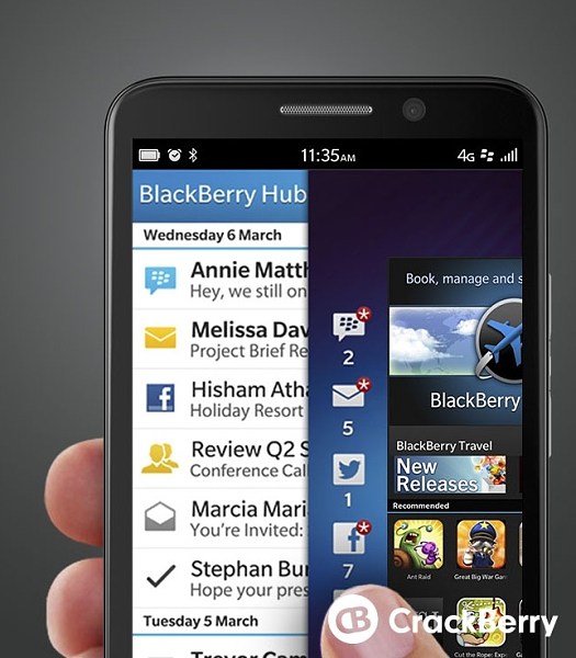 BlackBerry Z30 - BlackBerry Hub