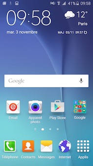 Samsung Galaxy S5 New interface