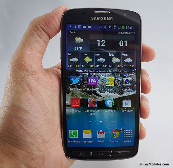 Test : Samsung Galaxy S4 Active