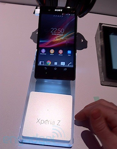 Sony Xperia Z : le smartphone a été photographié un peu avant le CES (CES 2013)