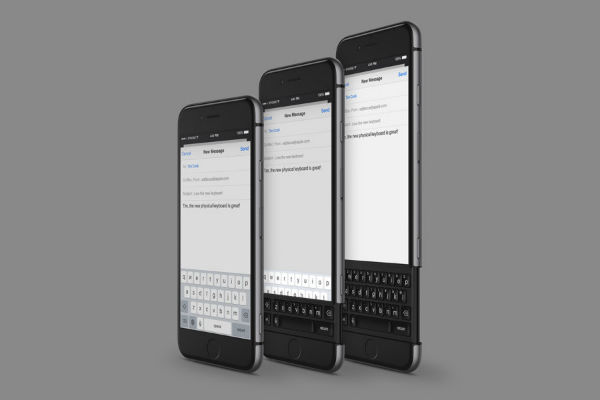 Apple iPhone 7 : un concept doté d'un clavier coulissant qui s'inspire du BlackBerry Priv