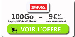 Syma Mobile 100Go