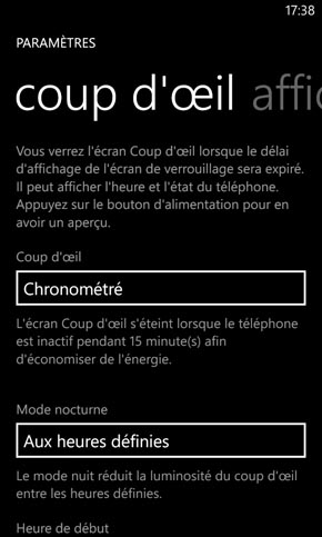Nokia Lumia 925 : coup d'oeil